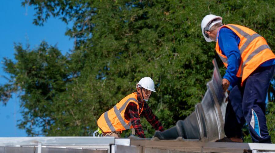 Roof repair in Rush Valley, UT